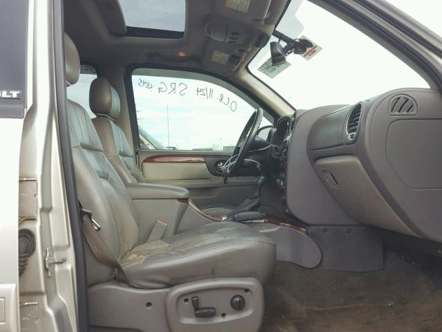 1GKET16S446218798 - 2004 GMC ENVOY XL SILVER photo 5