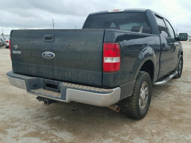 1FTPW12564KB31746 - 2004 FORD F150 SUPER GRAY photo 4