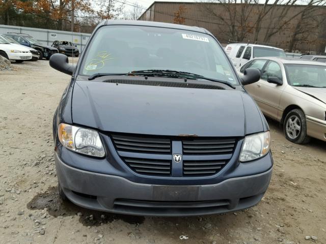 1D4GP25B67B182255 - 2007 DODGE CARAVAN SE BLUE photo 9