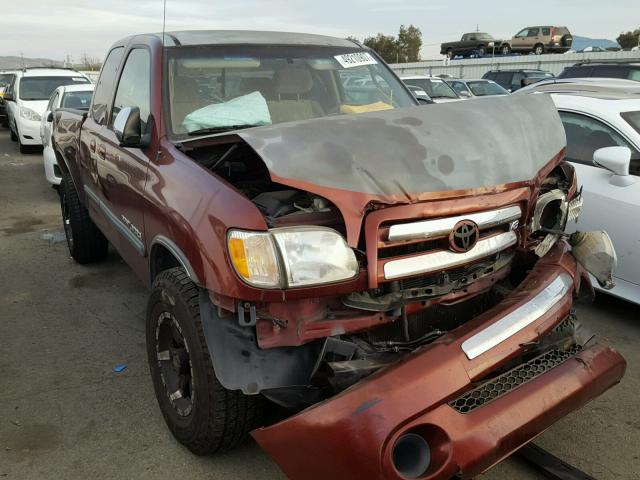 5TBRT34123S368189 - 2003 TOYOTA TUNDRA ACC RED photo 1