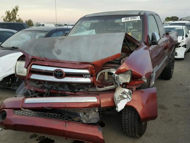 5TBRT34123S368189 - 2003 TOYOTA TUNDRA ACC RED photo 2