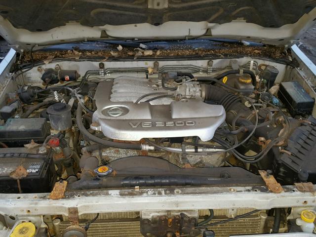 JN8DR09Y32W739125 - 2002 NISSAN PATHFINDER SILVER photo 7