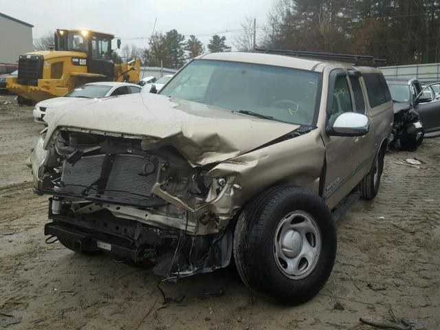 5TBBN44163S409618 - 2003 TOYOTA TUNDRA ACC TAN photo 2