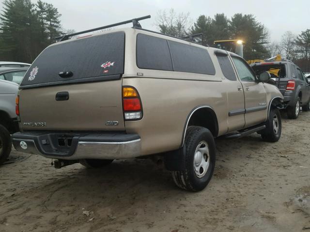 5TBBN44163S409618 - 2003 TOYOTA TUNDRA ACC TAN photo 4