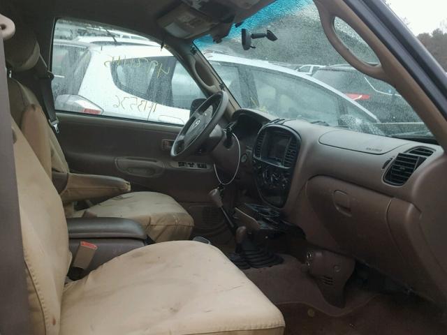 5TBBN44163S409618 - 2003 TOYOTA TUNDRA ACC TAN photo 5