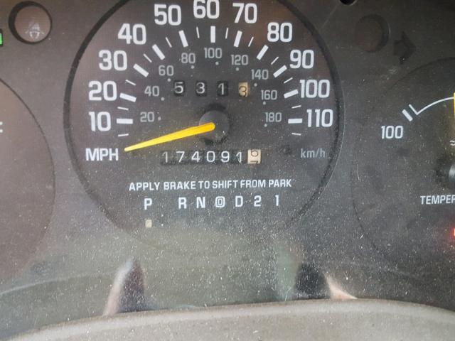 2G1WL52M3W9228113 - 1998 CHEVROLET LUMINA BAS მწვანე ფოტო 8