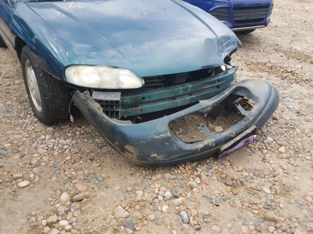 2G1WL52M3W9228113 - 1998 CHEVROLET LUMINA BAS მწვანე ფოტო 9