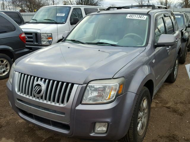 4M2CU97178KJ31800 - 2008 MERCURY MARINER PR GRAY photo 2