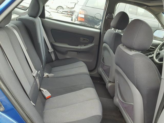 KMHDN56D66U199630 - 2006 HYUNDAI ELANTRA GL BLUE photo 6