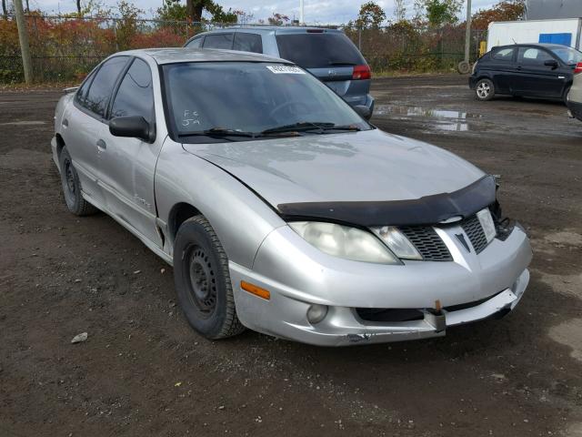 3G2JB52F55S173921 - 2005 PONTIAC SUNFIRE SL GRAY photo 1