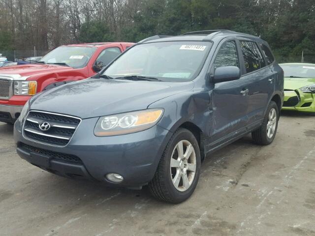 5NMSH13EX7H116685 - 2007 HYUNDAI SANTA FE S GRAY photo 2