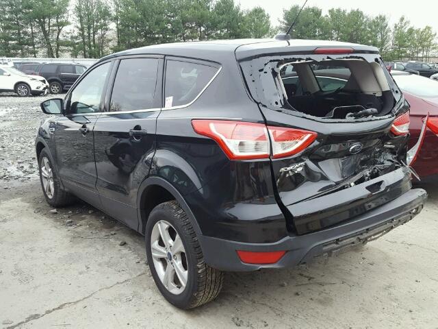 1FMCU9GX4FUB35133 - 2015 FORD ESCAPE SE BLACK photo 3