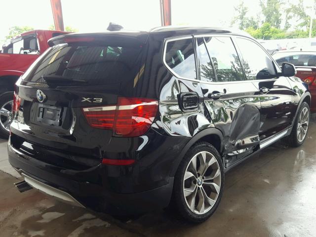 5UXWZ7C54H0U45237 - 2017 BMW X3 SDRIVE2 BLACK photo 4