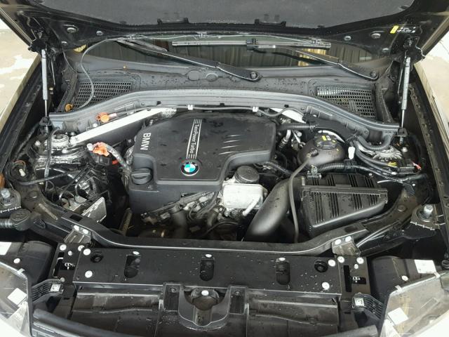 5UXWZ7C54H0U45237 - 2017 BMW X3 SDRIVE2 BLACK photo 7