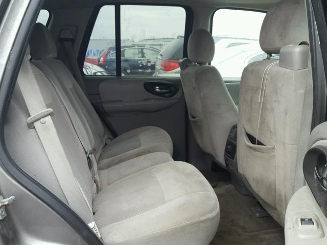 1GNDS13S172268835 - 2007 CHEVROLET TRAILBLAZE GRAY photo 6