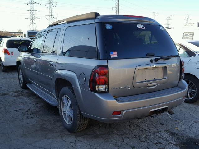 1GNET16M566130883 - 2006 CHEVROLET TRAILBLAZE GRAY photo 3