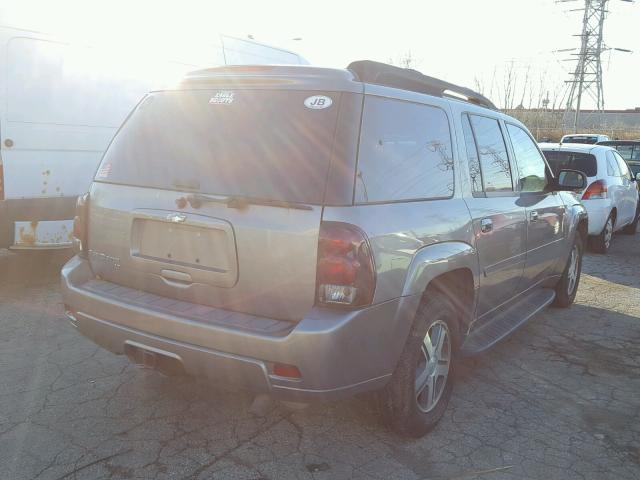 1GNET16M566130883 - 2006 CHEVROLET TRAILBLAZE GRAY photo 4