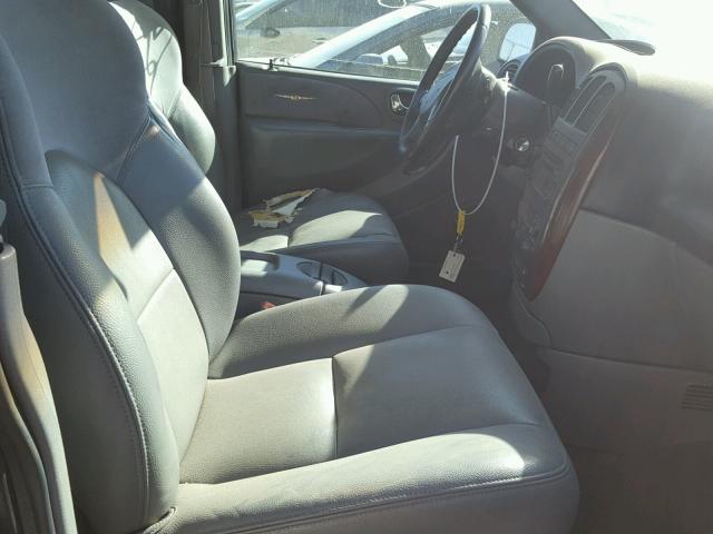 2C8GP64L64R596534 - 2004 CHRYSLER TOWN & COU BLACK photo 5