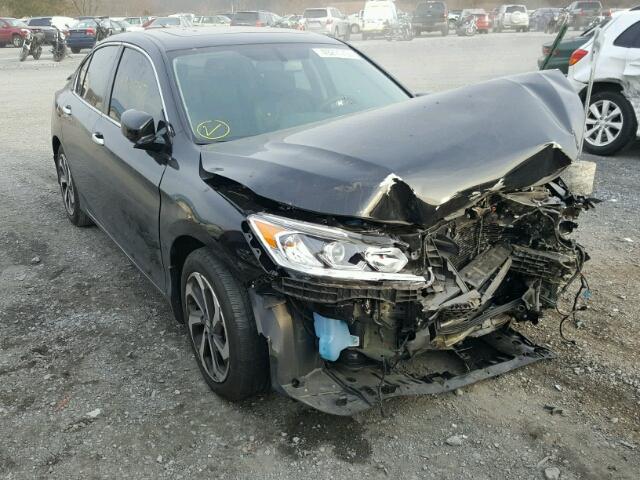 1HGCR2F80GA173874 - 2016 HONDA ACCORD EXL BLACK photo 1