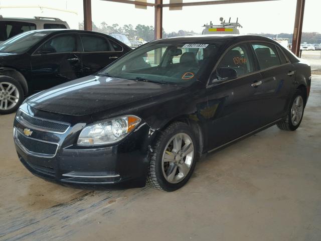 1G1ZD5EU8CF371891 - 2012 CHEVROLET MALIBU 2LT BLACK photo 2