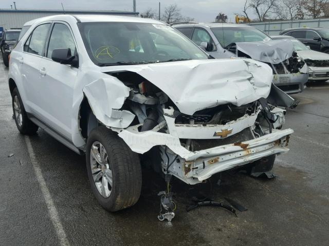 2GNALBEC3B1185136 - 2011 CHEVROLET EQUINOX LS WHITE photo 1