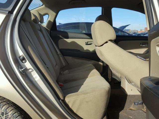 KMHDU4AD1AU091039 - 2010 HYUNDAI ELANTRA BL TAN photo 6