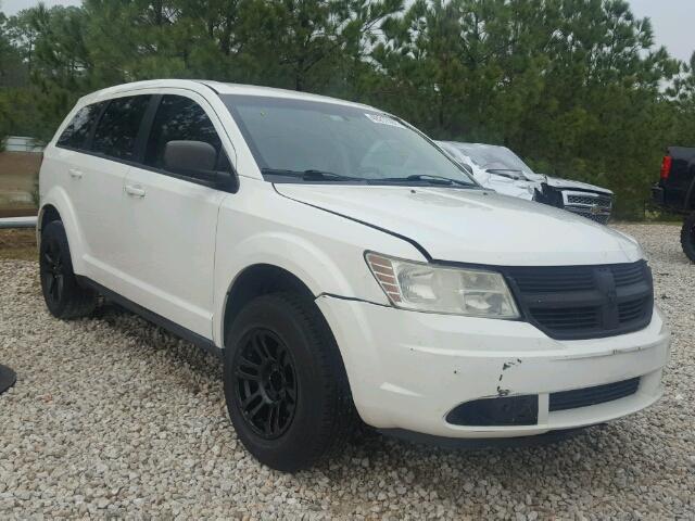 3D4GG47B79T211482 - 2009 DODGE JOURNEY SE WHITE photo 1