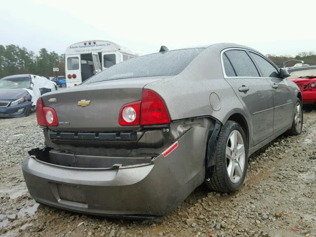 1G1ZB5E01CF200628 - 2012 CHEVROLET MALIBU LS ყავისფერი ფოტო 4