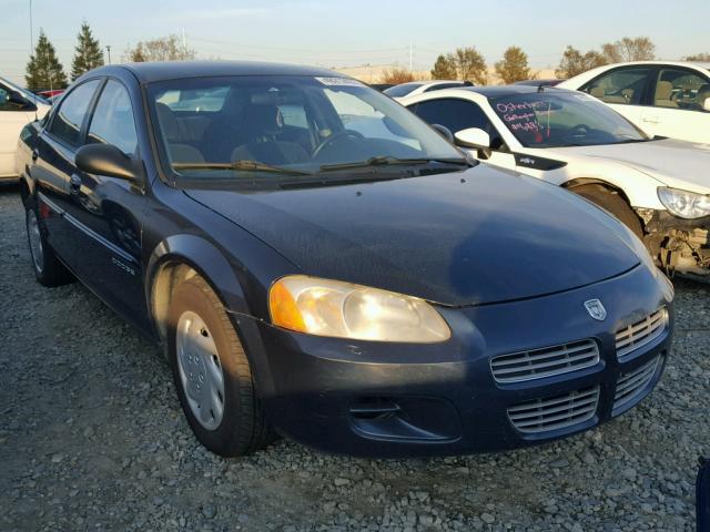 1B3EJ46X31N728867 - 2001 DODGE STRATUS SE BLUE photo 1