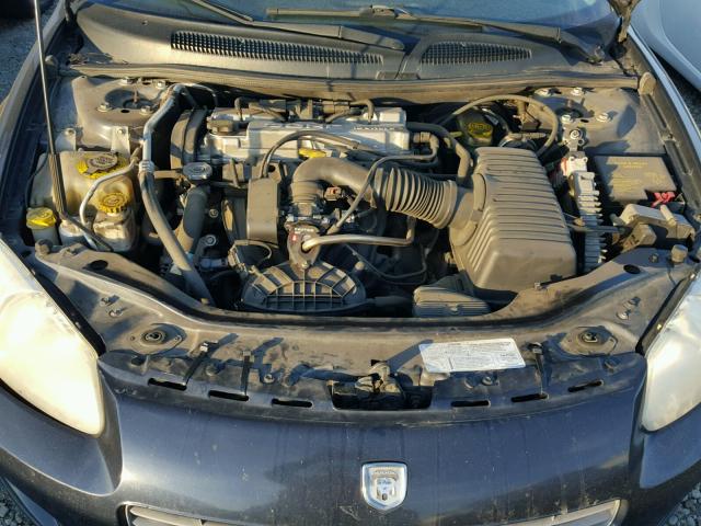 1B3EJ46X31N728867 - 2001 DODGE STRATUS SE BLUE photo 7