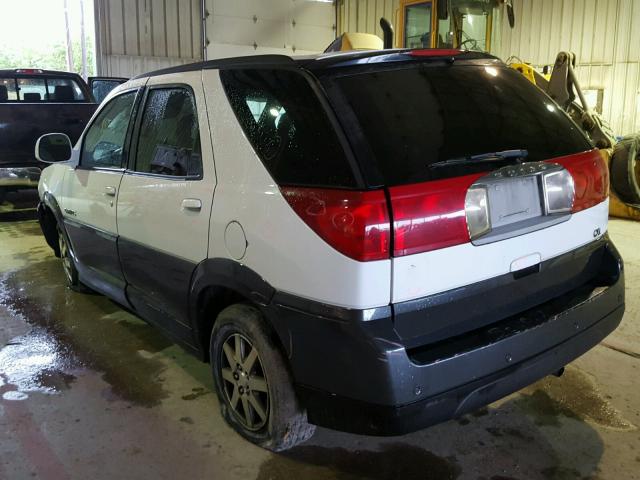 3G5DA03E03S543696 - 2003 BUICK RENDEZVOUS WHITE photo 3