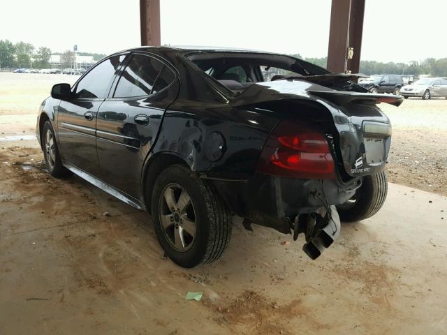 2G2WP522151228574 - 2005 PONTIAC GRAND PRIX BLACK photo 3