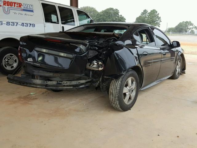 2G2WP522151228574 - 2005 PONTIAC GRAND PRIX BLACK photo 4