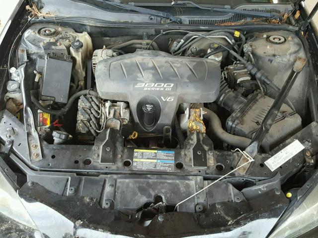 2G2WP522151228574 - 2005 PONTIAC GRAND PRIX BLACK photo 7