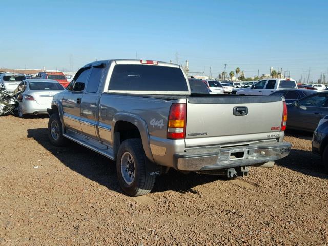 1GTHK29171E332526 - 2001 GMC SIERRA K25 GRAY photo 3