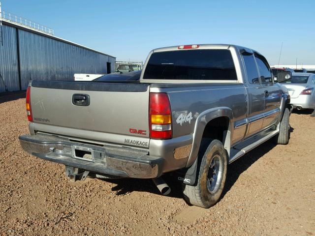 1GTHK29171E332526 - 2001 GMC SIERRA K25 GRAY photo 4