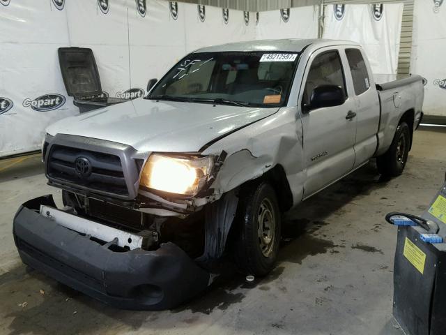 5TETX22N76Z171074 - 2006 TOYOTA TACOMA ACC SILVER photo 2