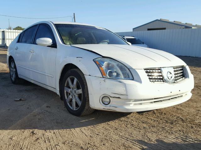 1N4BA41E04C841236 - 2004 NISSAN MAXIMA SE WHITE photo 1