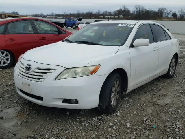 4T1BE46K27U650053 - 2007 TOYOTA CAMRY NEW WHITE photo 2