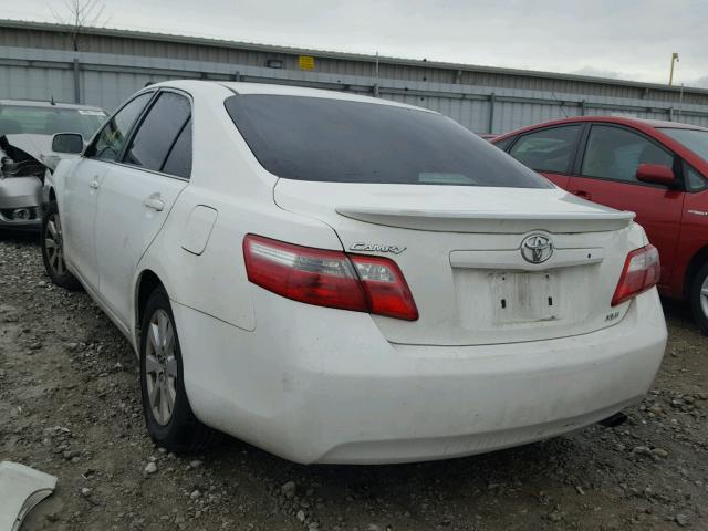 4T1BE46K27U650053 - 2007 TOYOTA CAMRY NEW WHITE photo 3