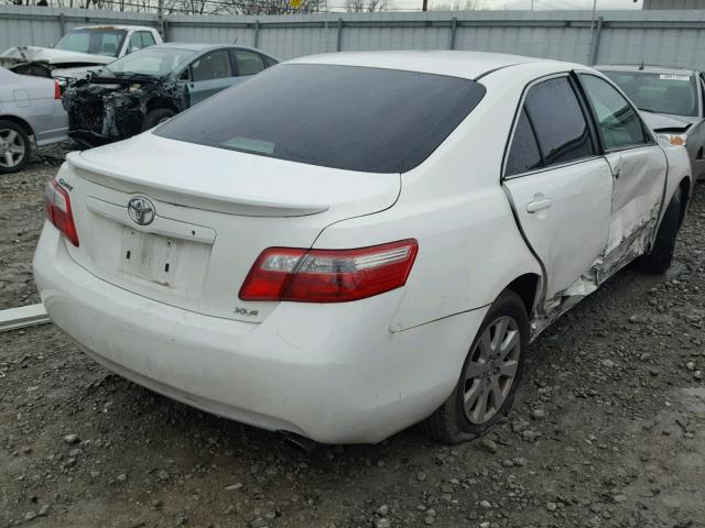 4T1BE46K27U650053 - 2007 TOYOTA CAMRY NEW WHITE photo 4