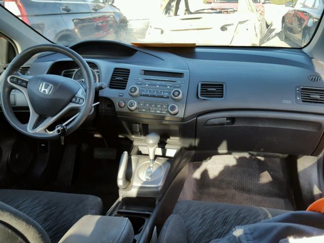 2HGFG12877H533341 - 2007 HONDA CIVIC EX RED photo 9