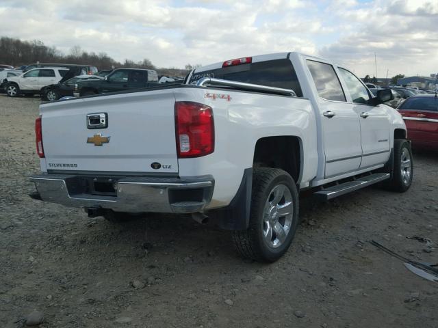 3GCUKSEC5HG434805 - 2017 CHEVROLET SILVERADO WHITE photo 4