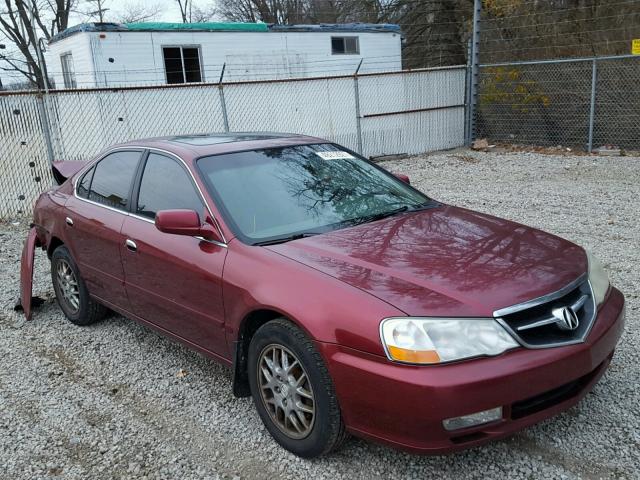 19UUA56613A049750 - 2003 ACURA 3.2TL RED photo 1