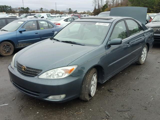 4T1BE32K94U308773 - 2004 TOYOTA CAMRY LE GREEN photo 2