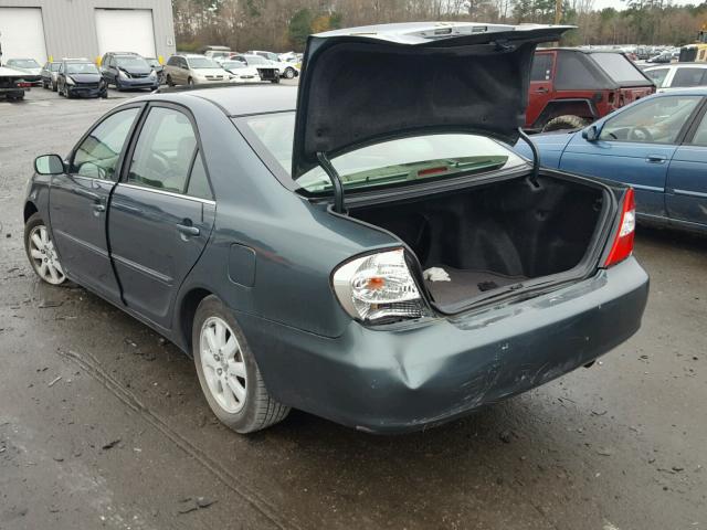 4T1BE32K94U308773 - 2004 TOYOTA CAMRY LE GREEN photo 3