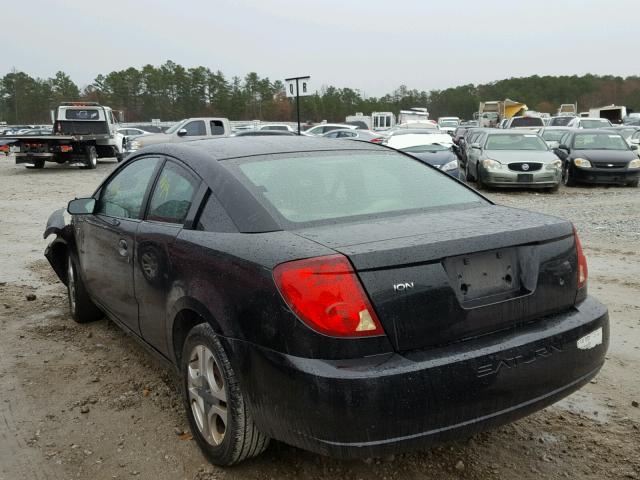 1G8AV12F24Z227263 - 2004 SATURN ION LEVEL BLACK photo 3