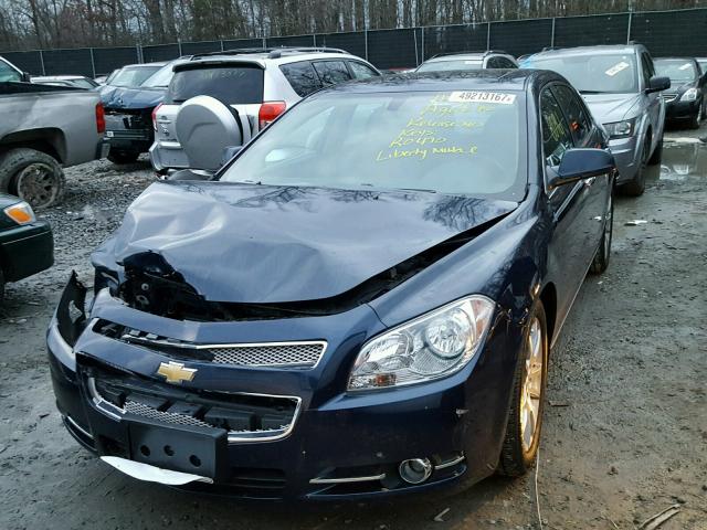 1G1ZE5E03CF233363 - 2012 CHEVROLET MALIBU LTZ BLUE photo 2