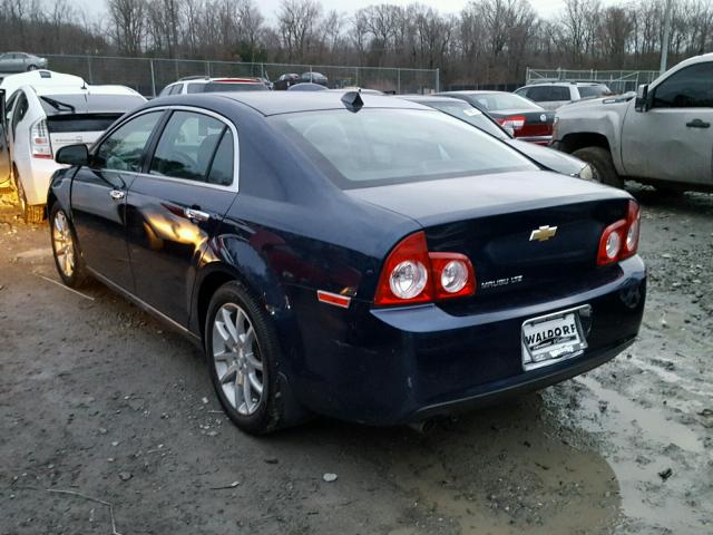 1G1ZE5E03CF233363 - 2012 CHEVROLET MALIBU LTZ 蓝色 照片 3