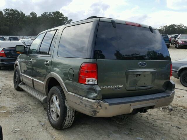 1FMPU17LX3LB80305 - 2003 FORD EXPEDITION GREEN photo 3